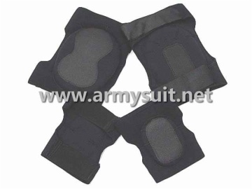Tactical Airsoft Paintball Neoprene Knee&Elbow Pads BK