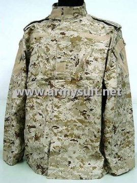 ACU Style Desert Digital Camo Uniform With Shoulder Strap