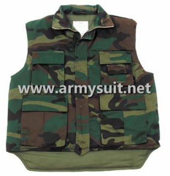 Ranger Vest Woodland Camo