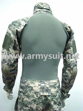 Combat Shirt&Pants Digital ACU Camo Elbow Knee Pad
