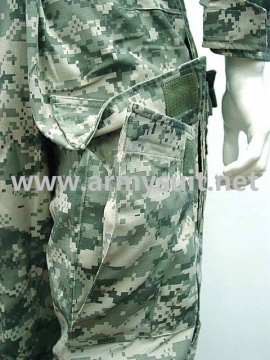 Combat Shirt&Pants Digital ACU Camo Elbow Knee Pad