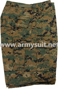 BDU Shorts Digital Woodland