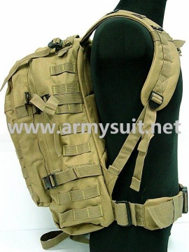 3 Day Molle Assault Backpack Bag Coyote Brown