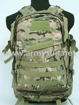 3 Day Molle Assault Backpack Bag Multi Camo