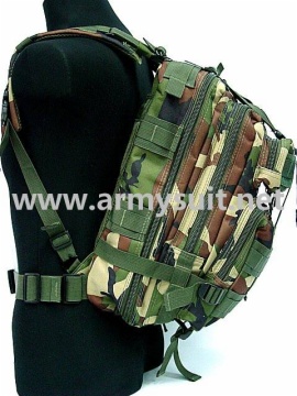 3P Molle Assault Pack Camo Woodland