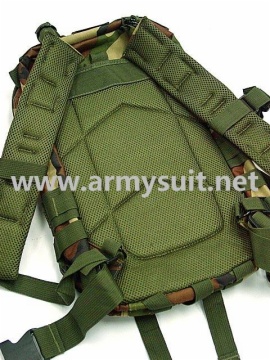 3P Molle Assault Pack Camo Woodland