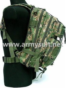 3P Molle Assault Pack Digital Camo Woodland