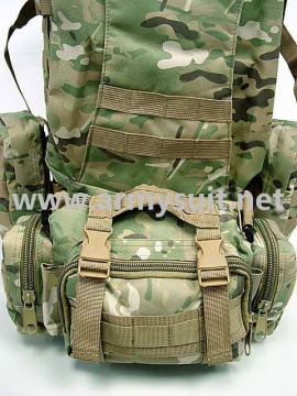 US Army Tactical Molle Assault Backpack Bag Multi Camo