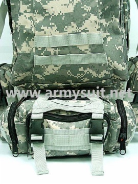 US Tactical Molle Assault Backpack Bag Digital ACU Camo