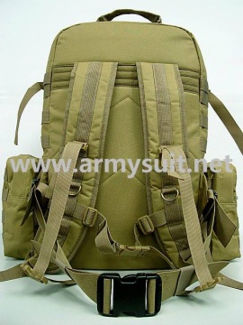 USMC Tactical Molle Assault Backpack Bag Coyote Brown