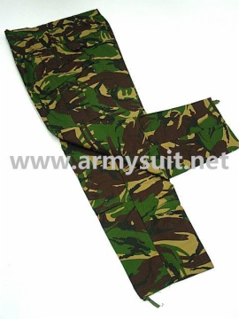 British DPM Camo Woodland BDU Uniform