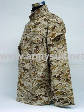 USMC Digital Desert Camo BDU Battle Dress Uniform
