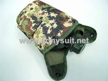 1Qt Canteen Water Bottle wPouch & Cup Italian Vegetato Camo