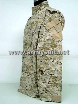 ACU Style Desert Digital Camo Uniform With Shoulder Strap