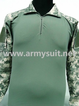 Tactical Combat Shirt Elbow Pad Digital ACU Camo