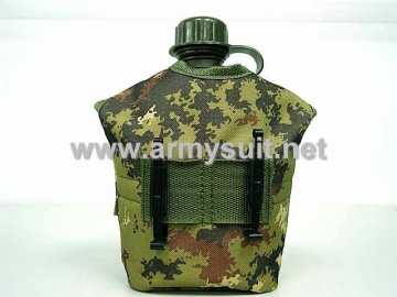 1Qt Canteen Water Bottle wPouch & Cup Italian Vegetato Camo