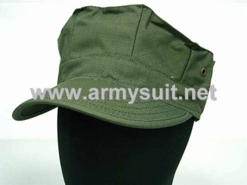 Olive Drab Octagonal Cap