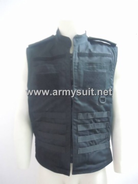 military range vest BK