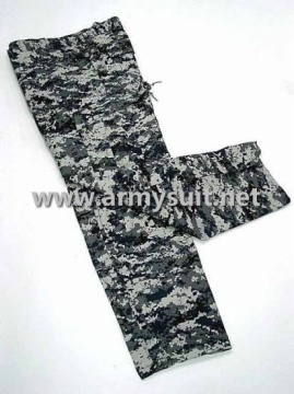 ACU Style Blue Digital Camo Pants