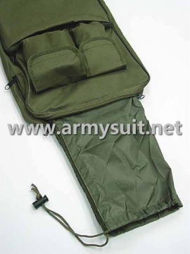 Dual Tactical Rifle Carrying Case Gun Bag OD