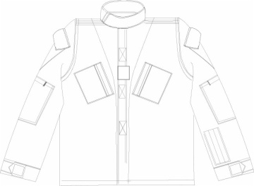 TAC.U Tri Color Desert Camo Uniform Set