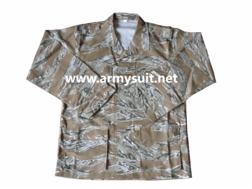 Desert Tiger Camo BDU Uniform(With Shoulder Strap)