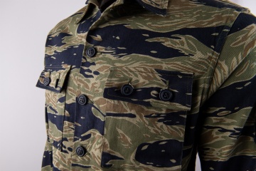 TIGER STRIPE Camouflage Men's Cotton Jacket