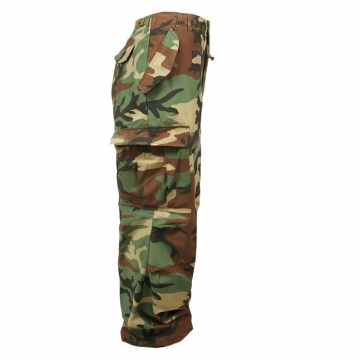Vintage Style Military M65 Woodland Pants